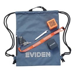 Werbegeschenkset mit Logodruck von Eviden