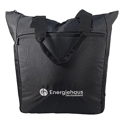 Nachhaltiger Werbe-Kühlshopper mit Stickerei vom Unternhemnslogo