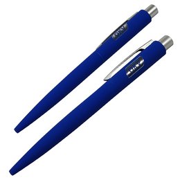 Werbe-Kugelschreiber aus Metall  individuell lasergraviert