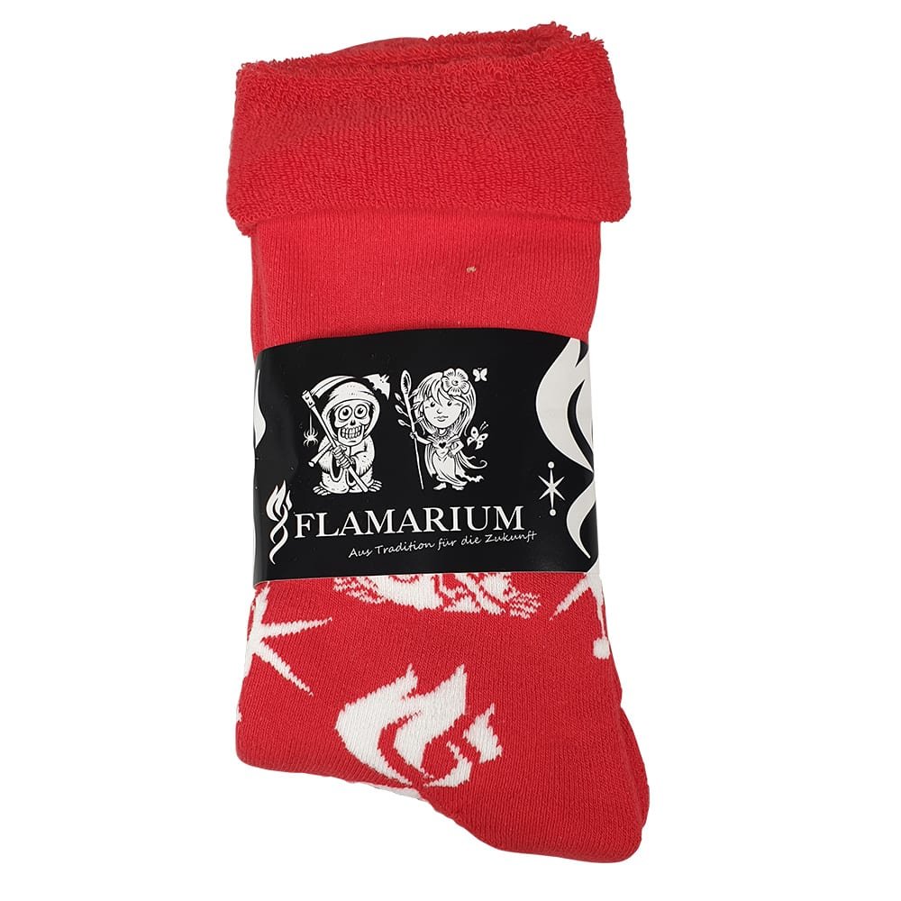 Logo-Socken in der Kuschelvariante mit individuell bedruckter Banderole