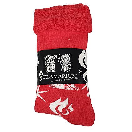 Logo-Socken in der Kuschelvariante mit individuell bedruckter Banderole