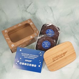Geschenkset Lunchbox für Weihnachten als Kunden und Mitarbeitergeschenk
