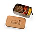 Werbe-Lunchbox mit graviertem Holzdeckel