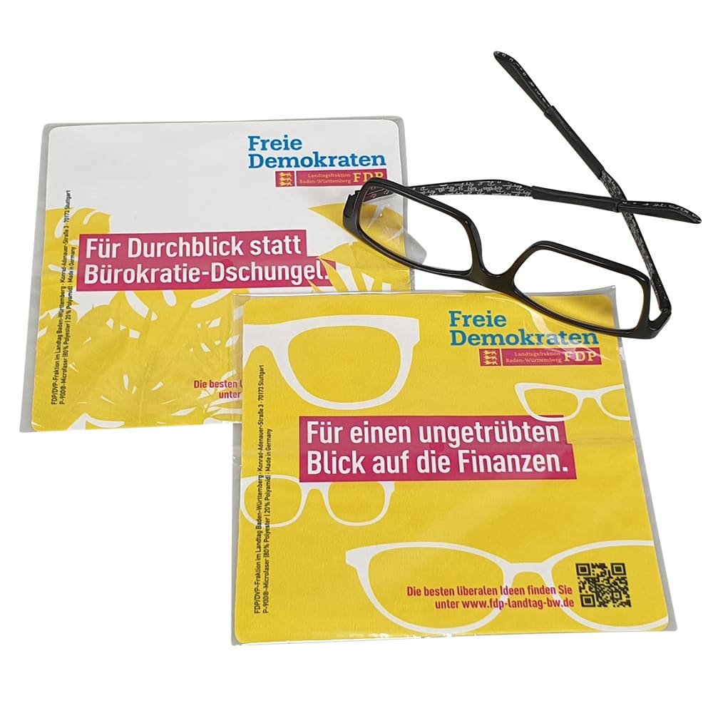 Werbe-Microfasertuch vollflächig bedruckbar