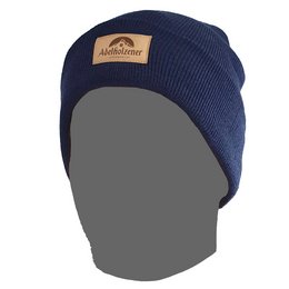 Werbe-Mütze mit Umschlag und Logo-Aufnäher