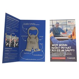 Werbemultifunktionstool aus Edelstahl für die Bau- und Industriebranche