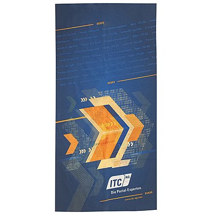 Multifunktionstuch mit individuell bedrucktem Logo