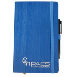 Werbe-Notizbuch mit individuellem goldfolien geprägtemLogo