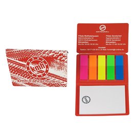 Werbe-Notizkombiset Visitenkarte mit eigenem Logo