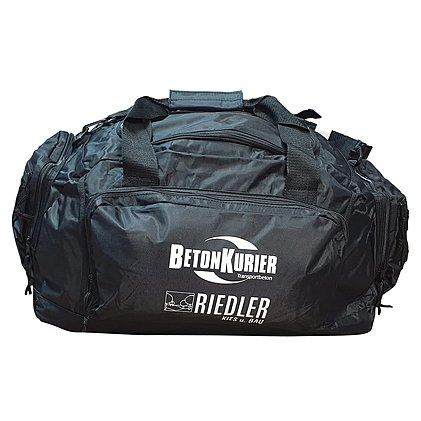 Geräumige Sport- und Reisetasche mit Kundenlogo bedruckt