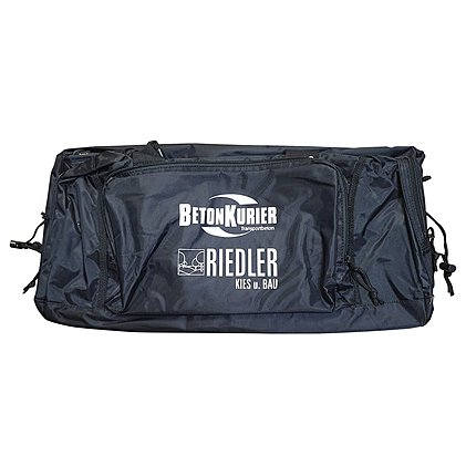 Reise- und Sporttasche mit Kundenlogo in 1c Siebdruck