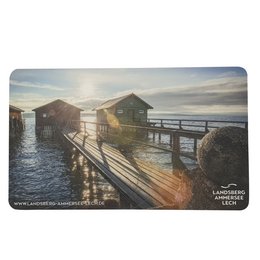 Nachhaltiges Werbe-Schneidebrett aus Resopal mit individuellem Druck