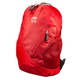 City Drop Werbe-Rucksack Deuter in rot cranberry fire bestickt mit Firmen-Logo
