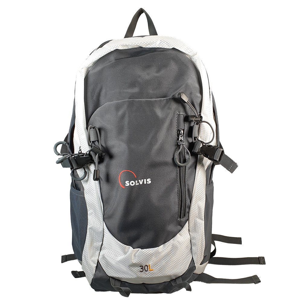 Werbe-Rucksack mit Logodruck, funktionelle Aufteilung, Regenschutz