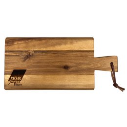 Logo-Einbrand Schneidebrett aus FSC-zertifiziertem Akazienholz 