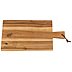 Werbe-Schneidebrett aus Akazien-Holz mit Logo-Lasergravur 