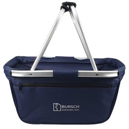 Werbe-Einkaufskorb flatbar mit individuellem Logodruck