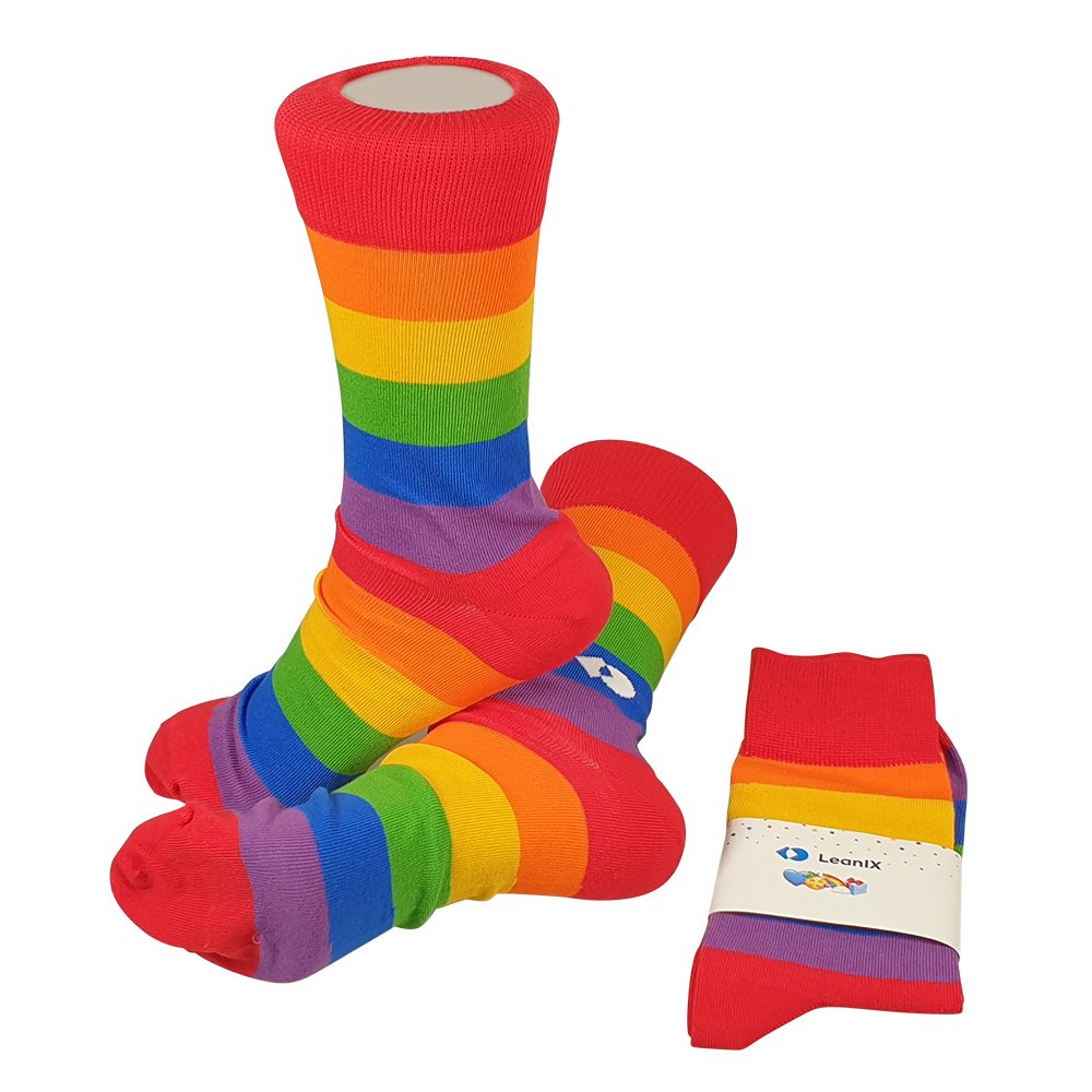 Logosocken individuell gewebt mit Werbebanderole