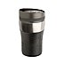Metall- Thermobecher  doppelwandig, vakuum mit individueller Silikonmanschette
