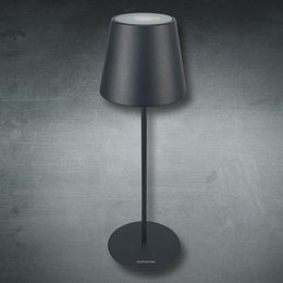 Werbe-Tischlampe aufladbar mit Logo für Adelholzener