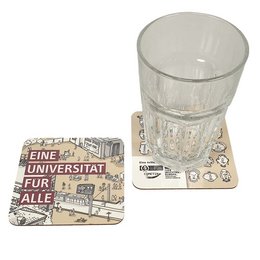 Werbe-Untersetzer vollflächig bedruckt für Tassen und Gläser
