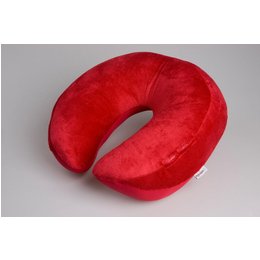 Werbeartikel bedruckte Nackenkissen, Nackenhörnchen für das Augustinum