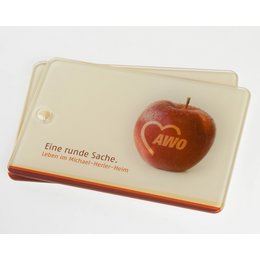 Werbeartikel Seniorenmarketing - Frühstücksbrettchen iMould-bedruckt der Arbeiterwohlfahrt