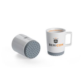 Werbebecher Softpad Mug mit Firmenlogo für die Bericon GmbH