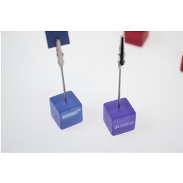 Werbemittel für das Büro - Memohalter &quot;Würfel&quot;