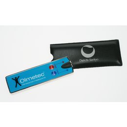 Werbemittel Pharma Laserpointer und Taschenlampe - Kombination flach mit grosser Druckfläche