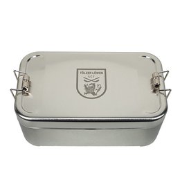 Lunchbox XL 1100ml aus Weißblech  mit Logo-Lasergravur