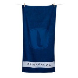 Zwirnfrottier-Duschtuch mit Hochtiefeinwebung