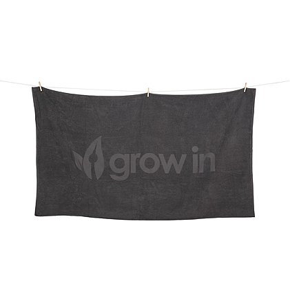 Strandtuch mit Hochtief-Einwebung