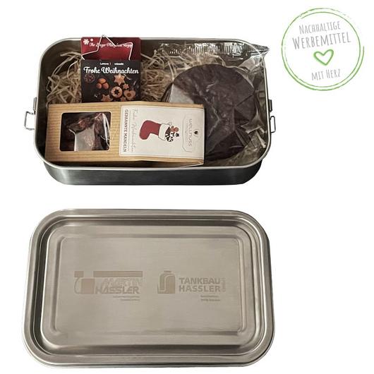 Werbeartikel für Weihnachten als nachhaltiges Geschenkset mit Deinem Logo