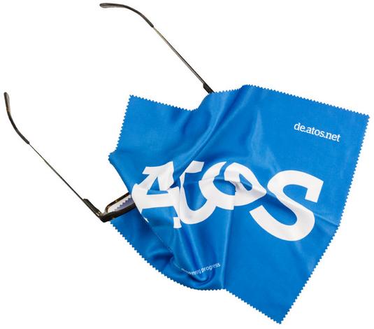 Microfasertuch für IT-Dienstleister Atos