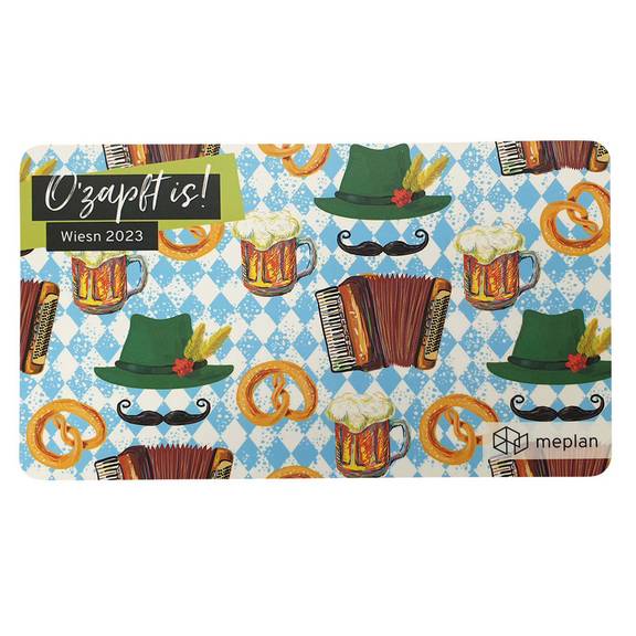 Resopal-Brett mit vollflächigem Design