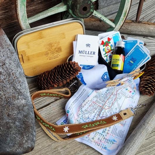 Geschenkbox Wiesn-Edition mit Werbeartikeln mit Logo