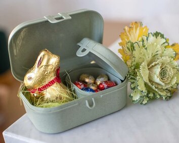 Nachhaltiges Ostergeschenkeset mit Logo