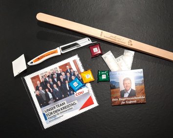 Partei-Werbemittel von Lerche