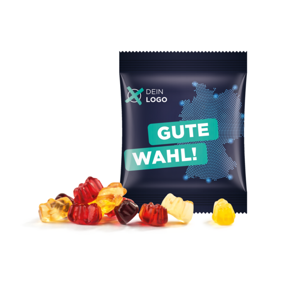 Fruchtgummis als Partei-Werbemittel