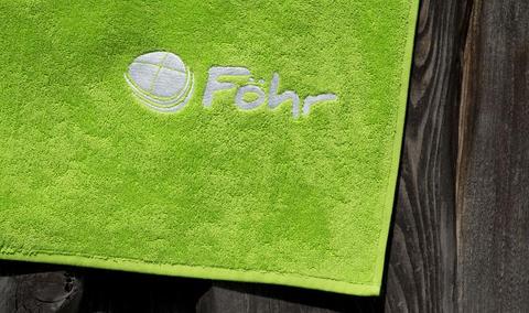 Werbe-Handtuch bestickt