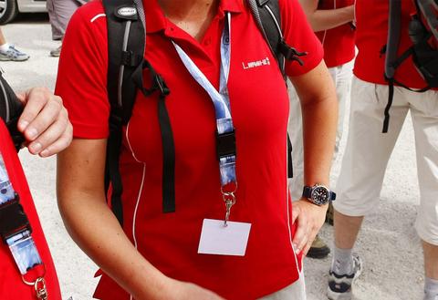 Praktischer Werbe-Lanyard für Zugangskontrollen oder als Souvenir