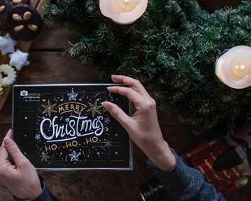 Werbe-Adventskalender bedruckt mit Ihrem Logo