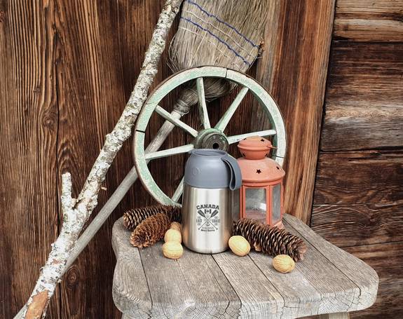 Thermolunchpot als Werbegeschenk für Weihnachten