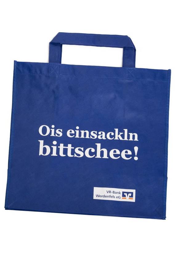 Bedruckbare Werbetasche Statement Tasche