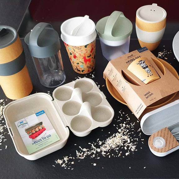 Nachhaltige Werbeartikel in Koziol Markenqualität