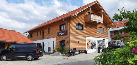 Lerche Werbemittel nachhaltige Firmenzentrale