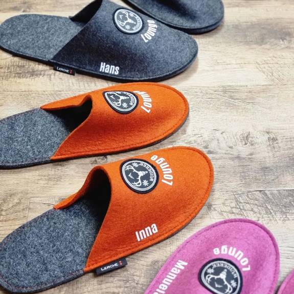 Filtpantoffeln in MAxx Factory Markenqualität