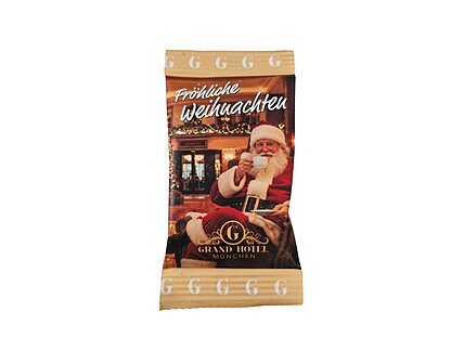 Digitaldruck auf Lebensmittelverpackung für ein Hotel