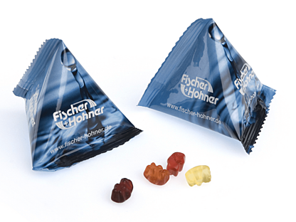 Verpackung von Werbe-Süßigkeiten mit Digitaldruckverfahren bedruckt